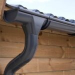 Dachrinnenset Zink für Satteldach bis 5,1 m