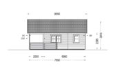 Blockbohlenhaus Innsbruck (44 mm) 36 m² mit 14 m² Schlafboden – Bild 6