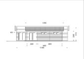 Blockbohlenhaus SEEFELD (66 mm) · 105 m² · mit Pultdach – Bild 14