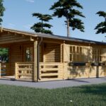 Blockbohlenhaus Hymer