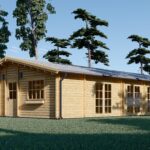 Blockbohlenhaus Julia