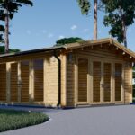 Blockbohlenhaus MARIA (44 mm) 30 m²