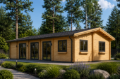 Blockbohlenhaus BERNAU (Isoliert, 44+44 mm) · 103 m² – Bild 4