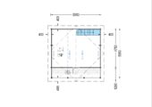 Blockbohlenhaus LANDSHUT (44 mm) · 50 m² – Bild 7