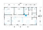 Blockbohlenhaus BERNAU (66 mm) 103 m² – Bild 6