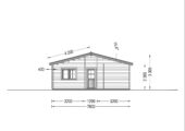 Blockbohlenhaus BERNAU (66 mm) 103 m² – Bild 7
