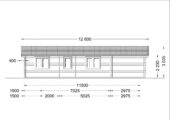 Blockbohlenhaus Leibnitz (66 mm) 96 m² – Bild 8