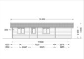 Blockbohlenhaus Leibnitz (66 mm) 96 m² – Bild 8