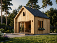 Kleines Holzhaus Sascha