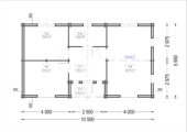 Premium Blockbohlenhaus FRITZ (44+44 mm · Extra Isoliert) · 60 m² – Bild 5