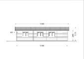Blockbohlenhaus SEEFELD  (66mm) 105m² – Bild 8