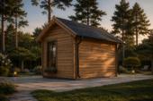 Premium Gartenhaus BRÜSSEL, 4x3m, 12m² Isoliert – Bild 3