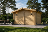 Gartenhaus DONAU, 5x5 m, 25 m² – Bild 4