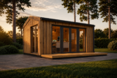 Gartenhaus ERMONES (34mm + Holzverschalung), 5x4m, 20m² – Bild 3