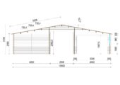 Premium Blockbohlenhaus FRITZ (44+44 mm · Extra Isoliert) · 60 m² – Bild 7