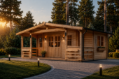 Gartenhaus Wels (44 mm) 21 m² – Bild 3