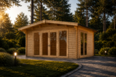 Gartenhaus MARTINA, 5x4m, 20m² Isoliert – Bild 3