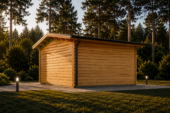 Gartenhaus MARTINA, 5x4m, 20m² Isoliert – Bild 2