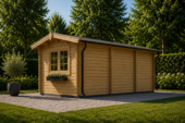 Gartenhaus OSKAR, 6x3 m, 18 m² ISOLIERT – Bild 4