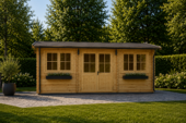 Gartenhaus OSKAR, 6x3 m, 18 m² ISOLIERT – Bild 3