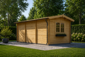 Gartenhaus OSKAR, 6x3 m, 18 m² ISOLIERT – Bild 2