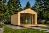 Gartenhaus ANTONIA – 4 × 3 m | 12 m² Isoliert – Bild 6