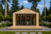 Gartenhaus ANTONIA – 4 × 3 m | 12 m² Isoliert – Bild 4