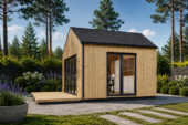 Gartenhaus ANTONIA – 5 × 4 m | 20 m² – Bild 3