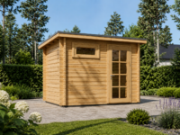 Gartenhaus aus Holz Kit (28mm), 3x2m, 6m²