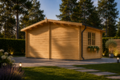 Isoliertes Gartenhaus LINZ 5×4 m (20 m²) – Bild 2