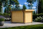 Gartenhaus MALTAN (34mm) 3x3m, 9m² – Bild 2