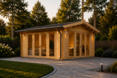 Gartenhaus MARIA (44 mm) 30 m²
