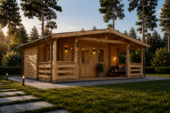 Gartenhaus Wels (44 mm) 21 m²