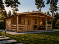 Gartenhaus Wels (44 mm) 21 m²