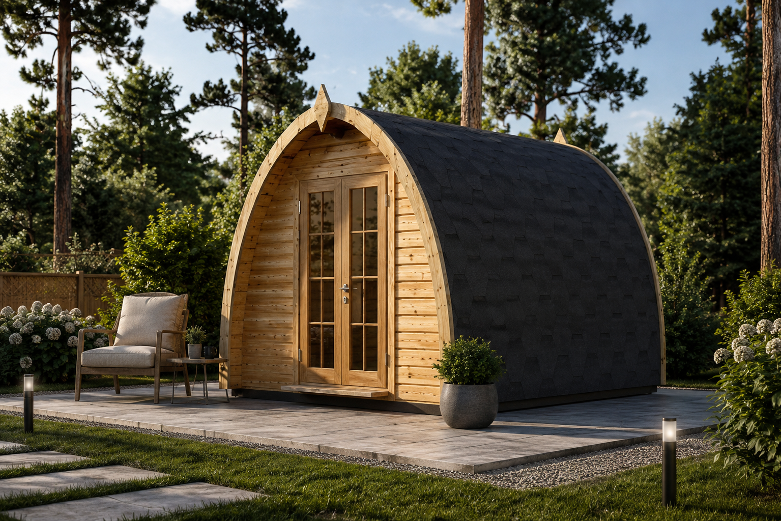 Gartenhaus Brita 3X3M (1) Gartenhaus BRITA 3x3m, 9m² – Bild 1