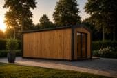 Gartenhaus ERMONES (34mm + Holzverschalung), 5x3m, 15m² Isoliert – Bild 4