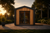 Gartenhaus ERMONES (34mm + Holzverschalung), 5x3m, 15m² Isoliert – Bild 3