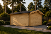 Gartenhaus MARIA (44 mm) 30 m² – Bild 5