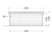 Gartenhaus OSKAR, 6x3 m, 18 m² – Bild 8
