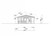 Blockbohlenhaus TRAUNSEE (44 mm) · 50 m² – Bild 9