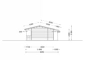 Blockbohlenhaus TRAUNSEE (44 mm) · 50 m² – Bild 8