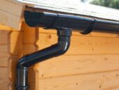 PVC Dachrinnen für Satteldach bis 4,5 m
