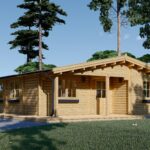 Blockbohlenhaus Linda