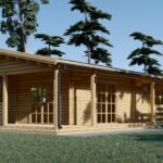 Blockbohlenhaus Toscana