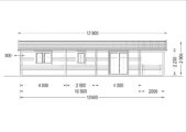 Blockbohlenhaus DORIS (Isoliert, 44+44 mm) · 63 m² mit Terrasse – Bild 8