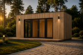 Gartenhaus PREMIUM (Isoliert, SIPS), 7x4 m, 28 m²