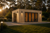 Gartenhaus PREMIUM (Isoliert, SIPS), 7x4 m, 28 m² – Bild 3