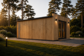 Gartenhaus PREMIUM (Isoliert, SIPS), 7x4 m, 28 m² – Bild 4