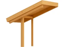 Vordach - 300 x 150 cm
