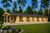 Blockbohlenhaus BIRGIT (66 mm) · 6 × 19 m · 114 m² – Bild 6